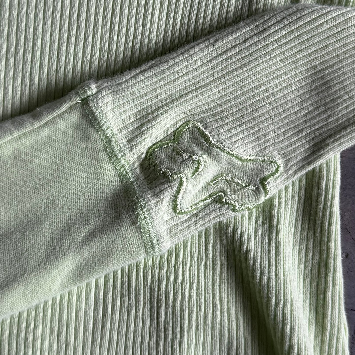 Women’s Fox Lime Green Fitted Henley
