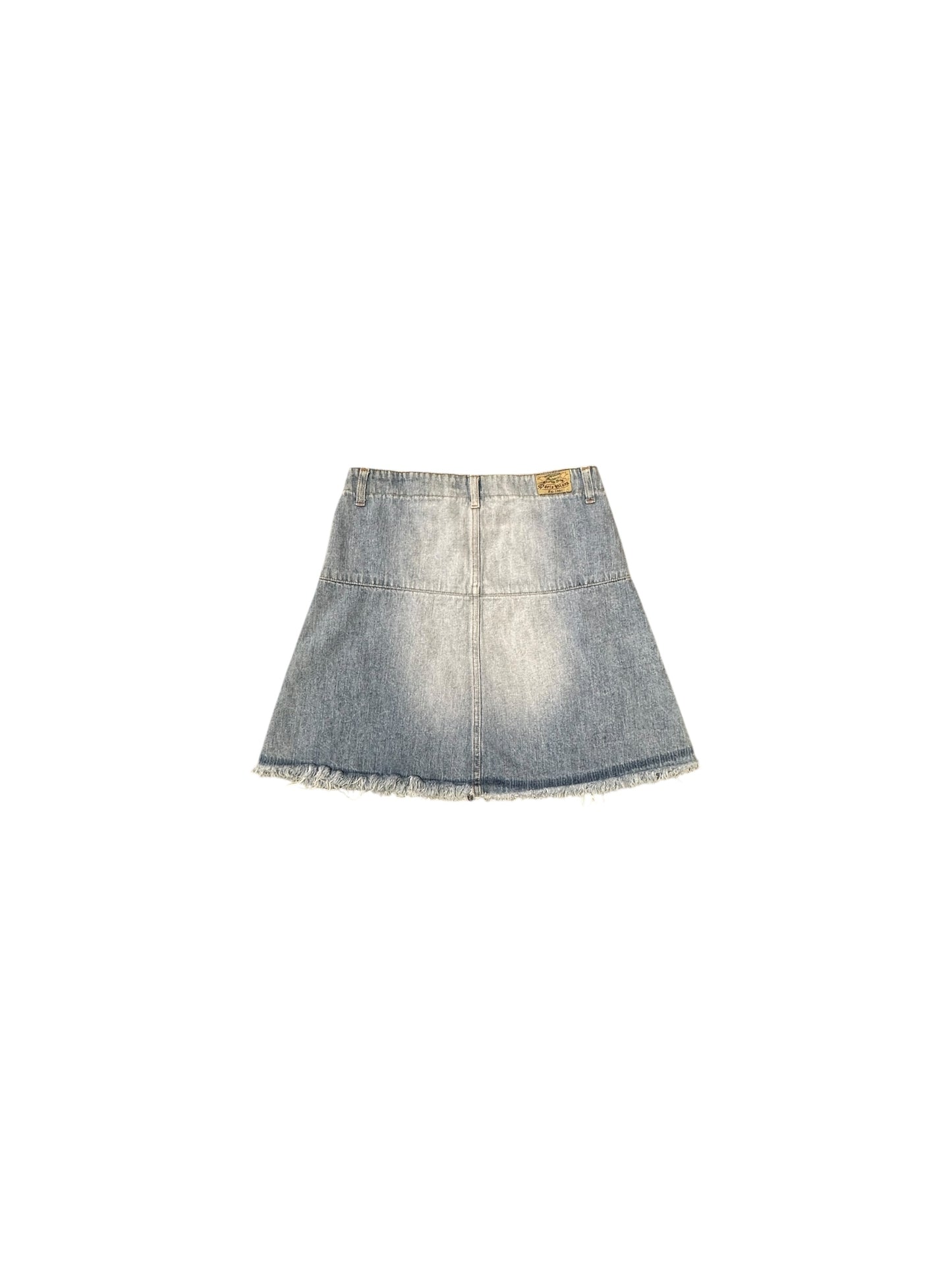 Women’s Y2K Paris Blues Jean Skirt