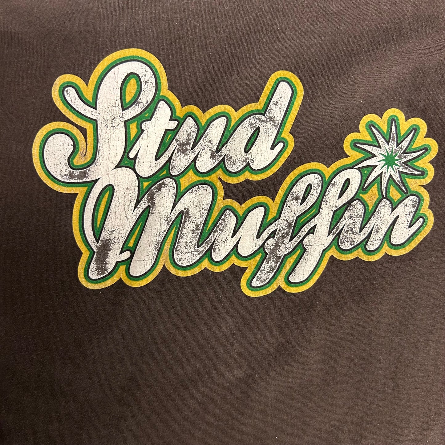 Vintage Brown Giant Stud Muffin Tee