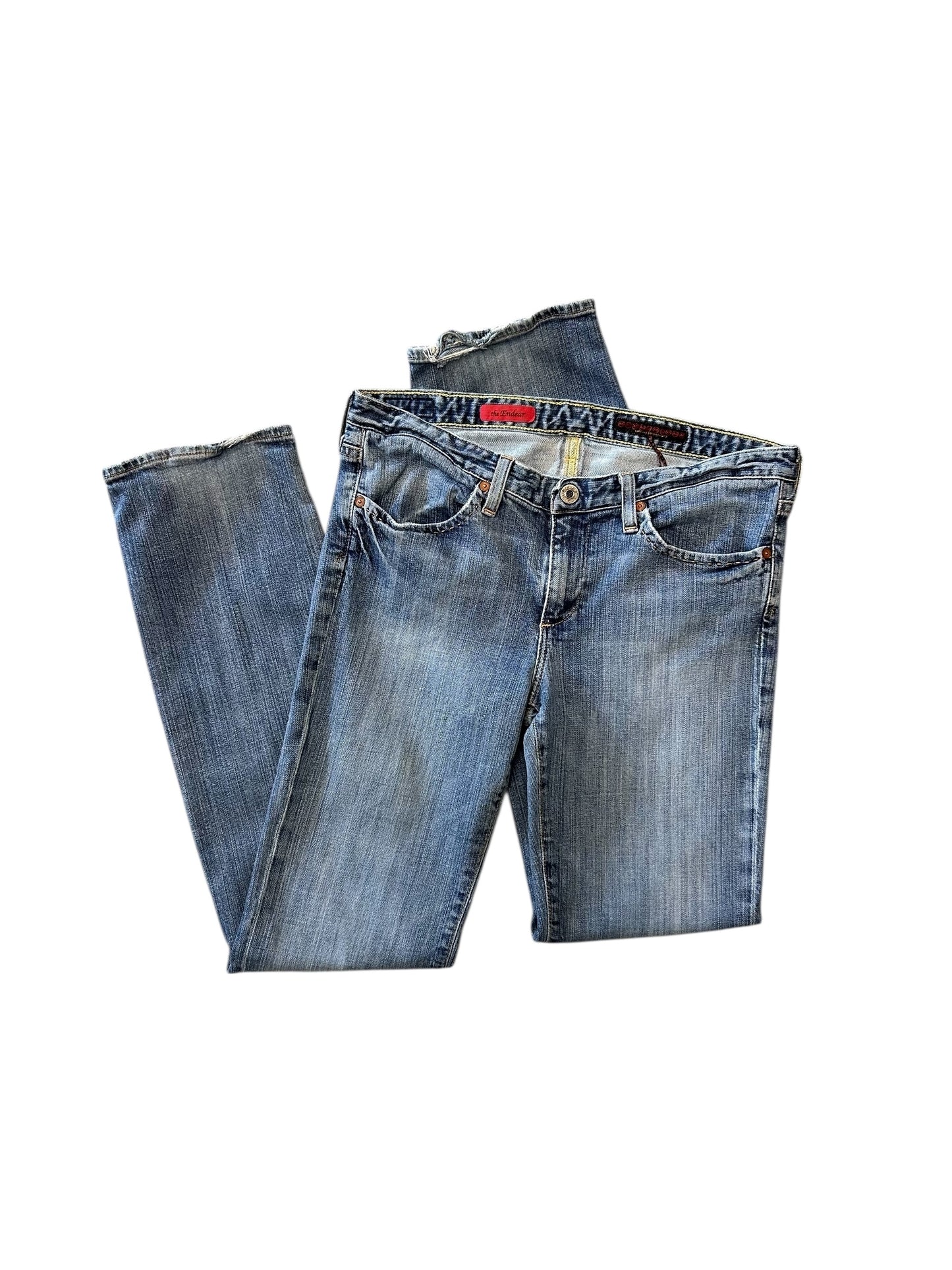 Women’s Y2K AG Light Wash Straight Leg Jeans
