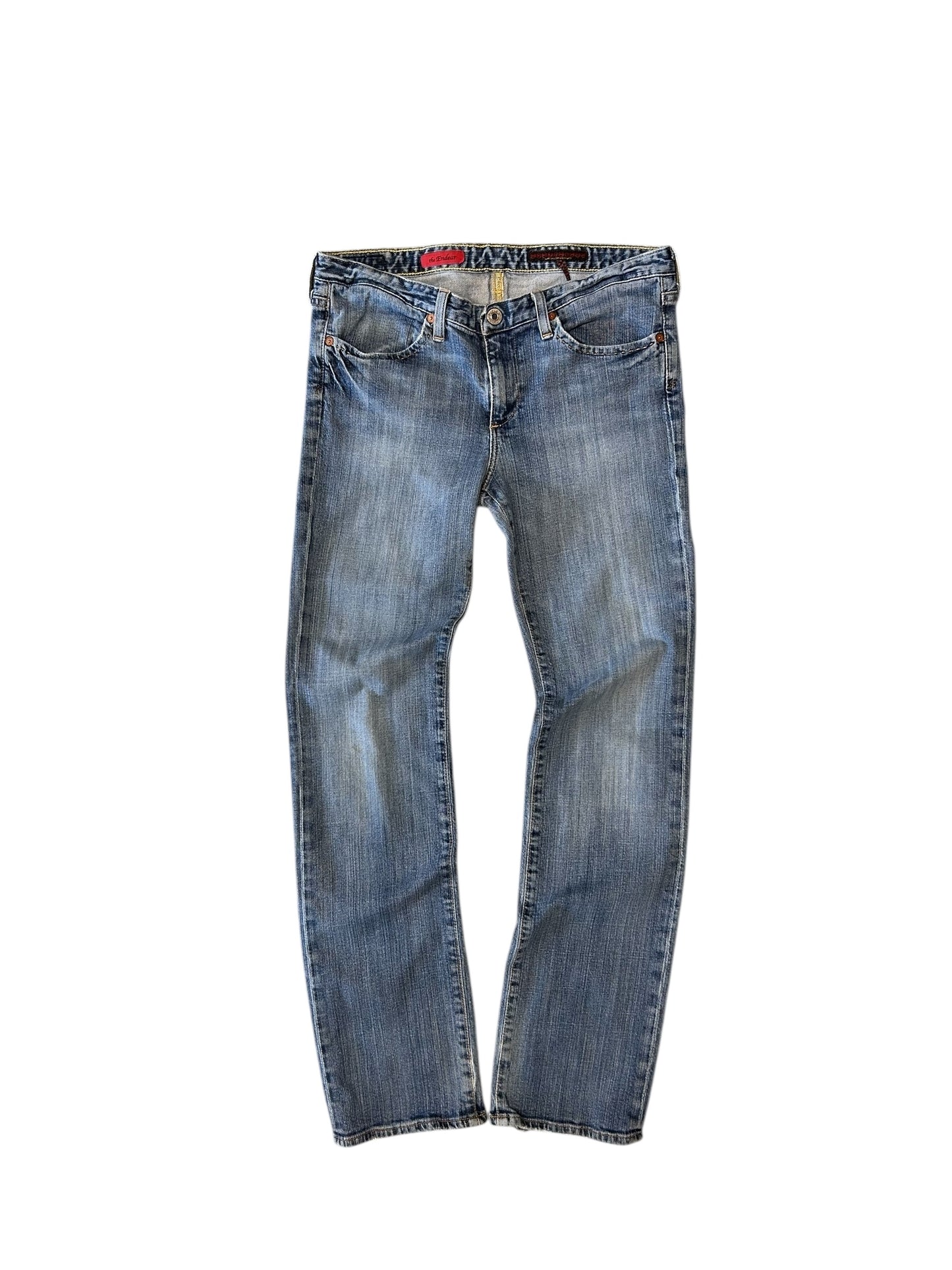 Women’s Y2K AG Light Wash Straight Leg Jeans