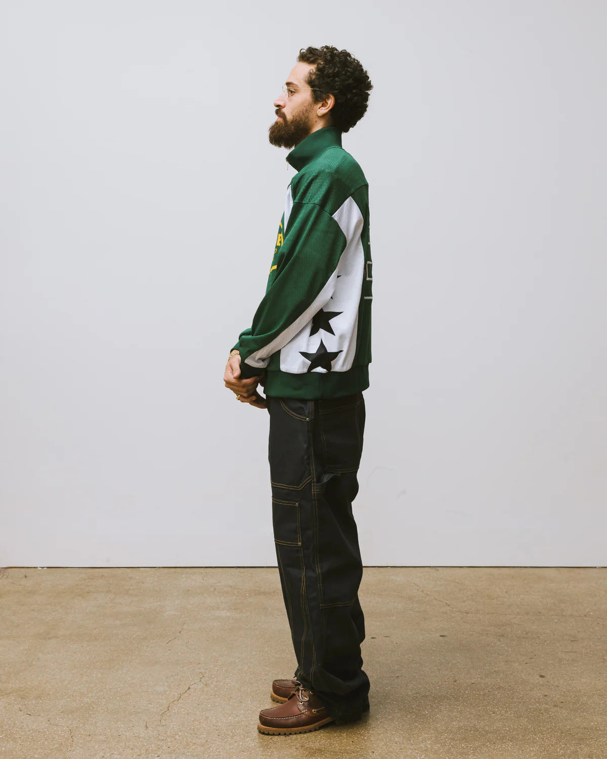Brigade - Quarter Zip Motocross Jersey (Green)