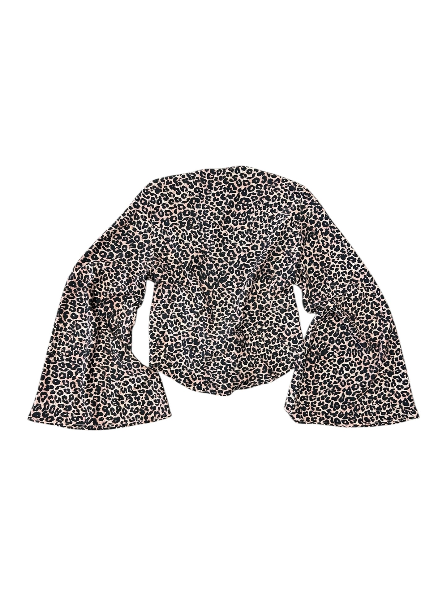 Women’s Harper & Me Leopard Tie Front Top
