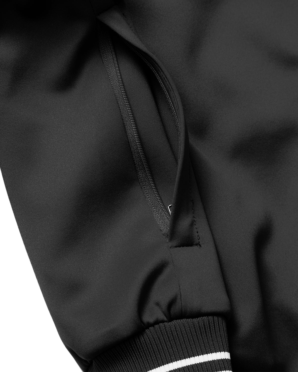 Brigade - Fur Collar Track Jacket (Black)