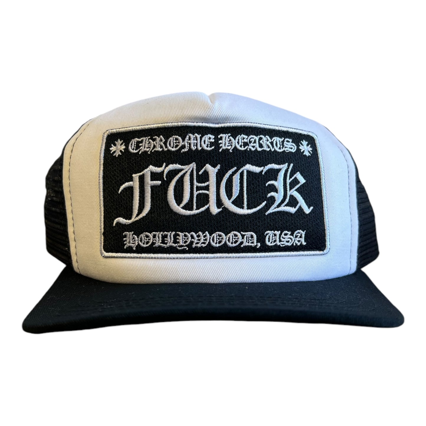 Chrome Hearts ‘F*CK’ Patch Trucker Hat