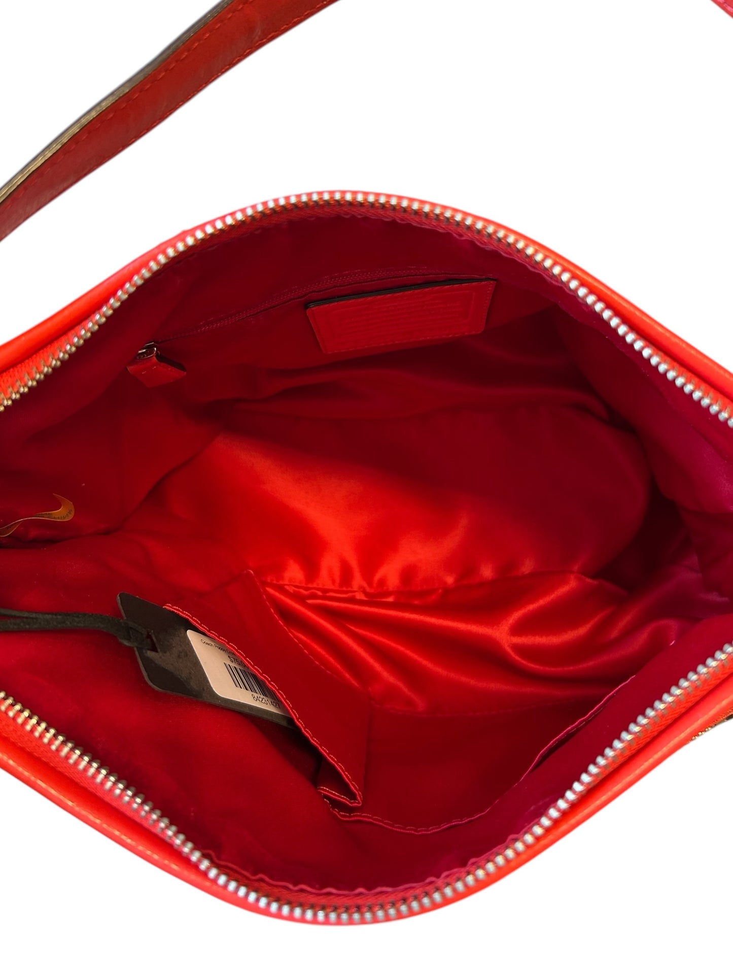 Coach Poppy Crossbody Brown/Orange Purse