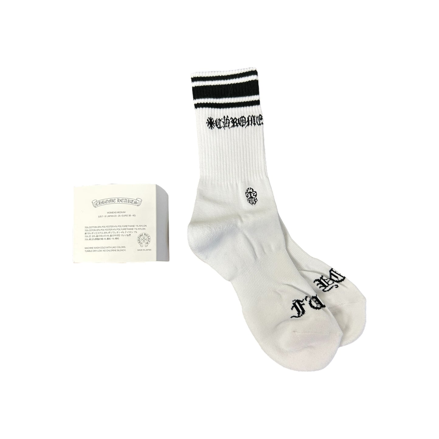 Chrome Hearts Sport Socks Woman’s Black