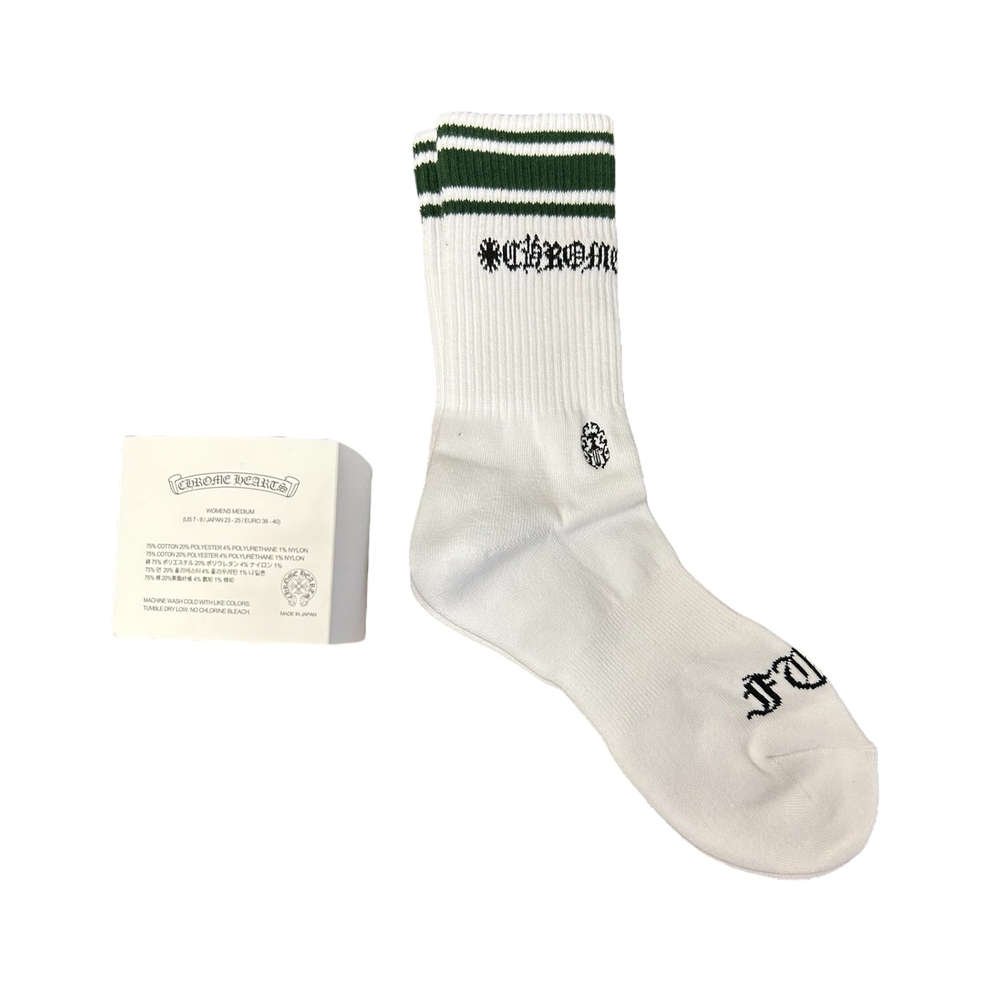 Chrome Hearts Sport Socks Woman’s Green