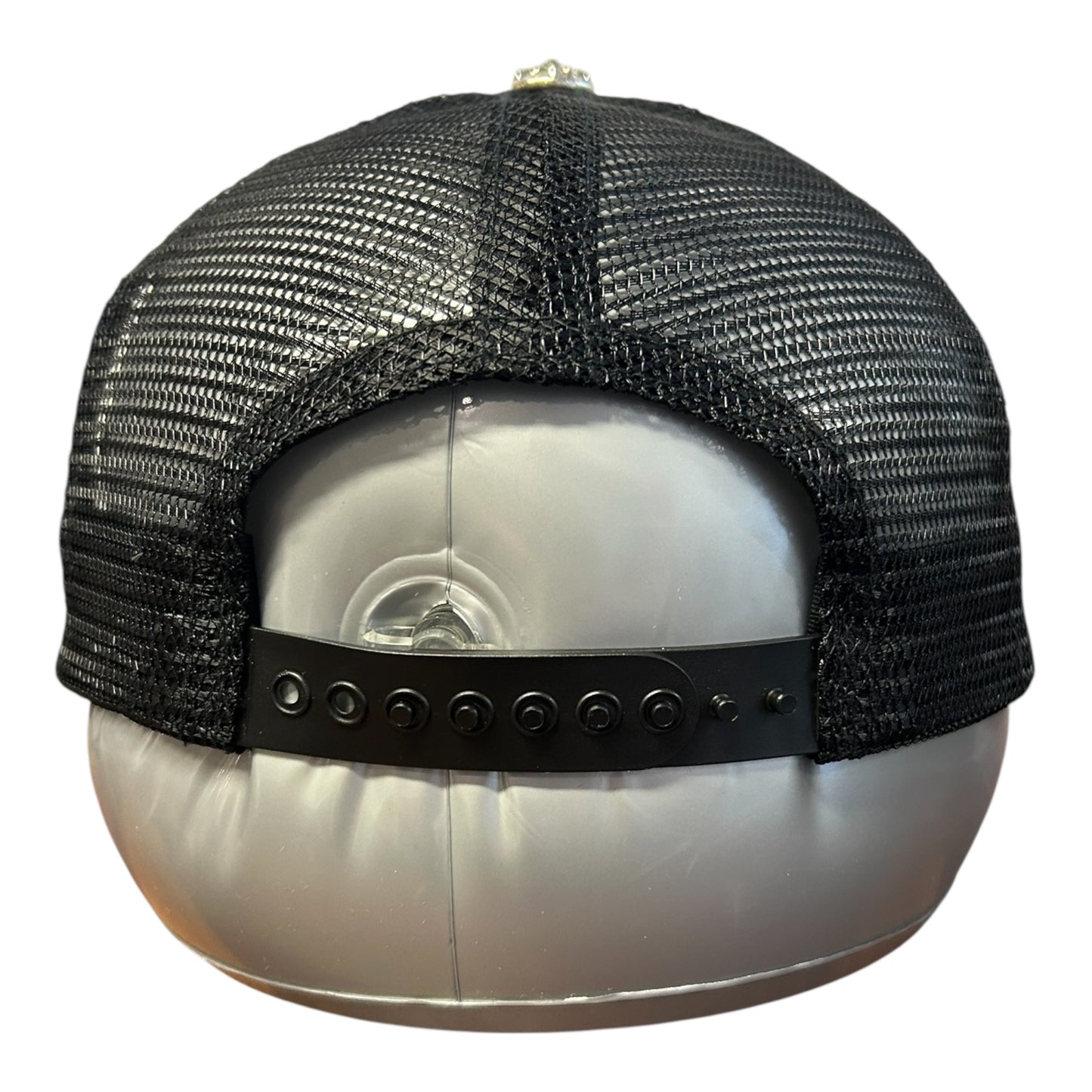 Chrome Hearts Fuck Patch Black Trucker Hat