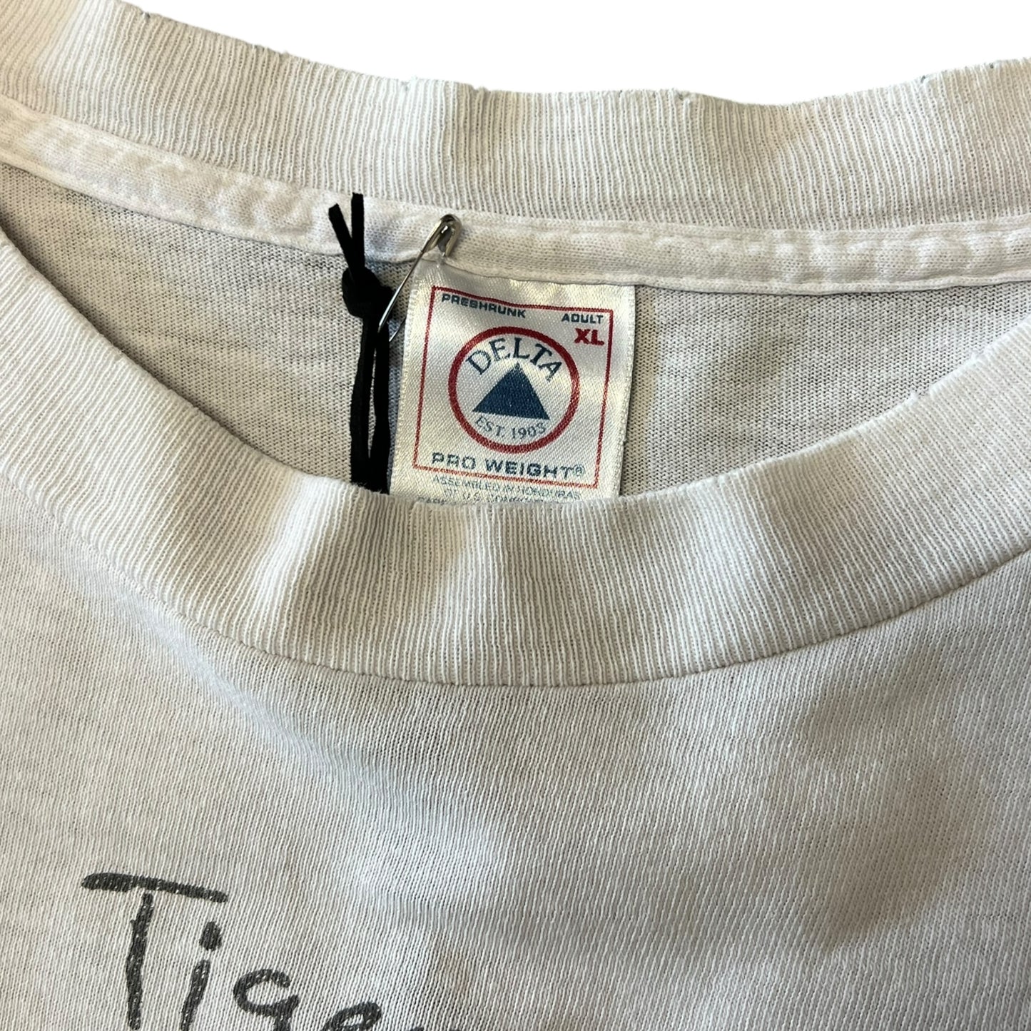 Vintage ‘Lions and Tigers and Bears’ White Tee