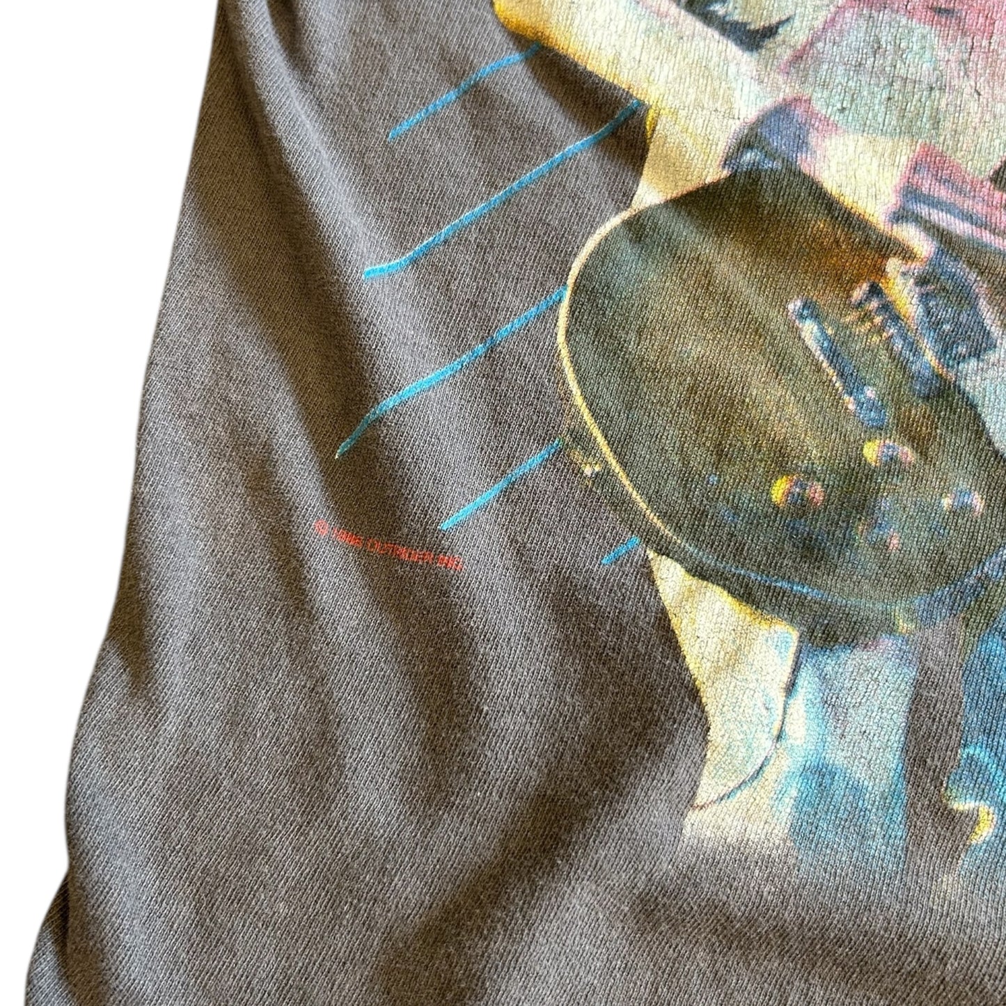 Vintage 1988 Jimmy Page Boxy Faded T Shirt