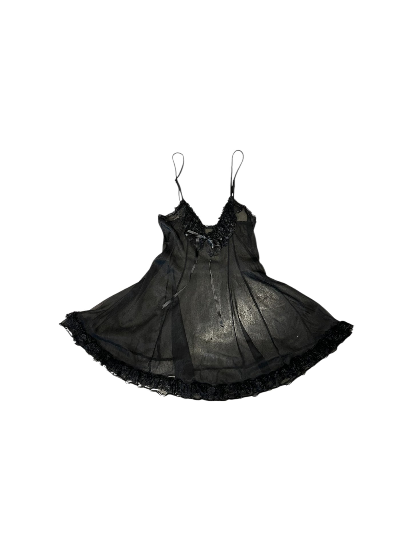 Women’s Black Lace Babydoll
