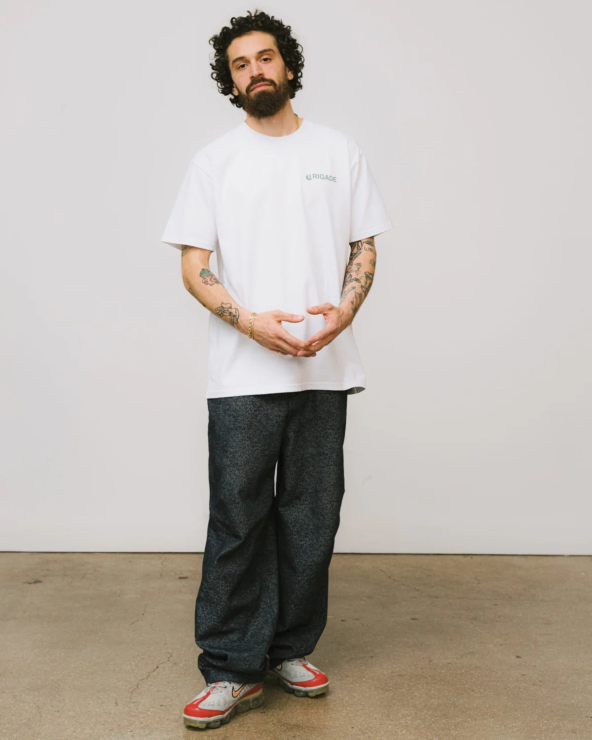 Brigade - Core Logo T Shirt (White)