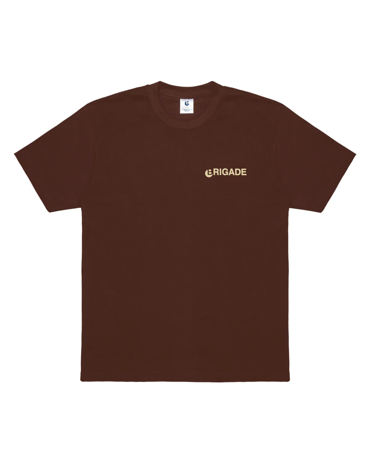 Brigade - Core Logo T Shirt (Brown)