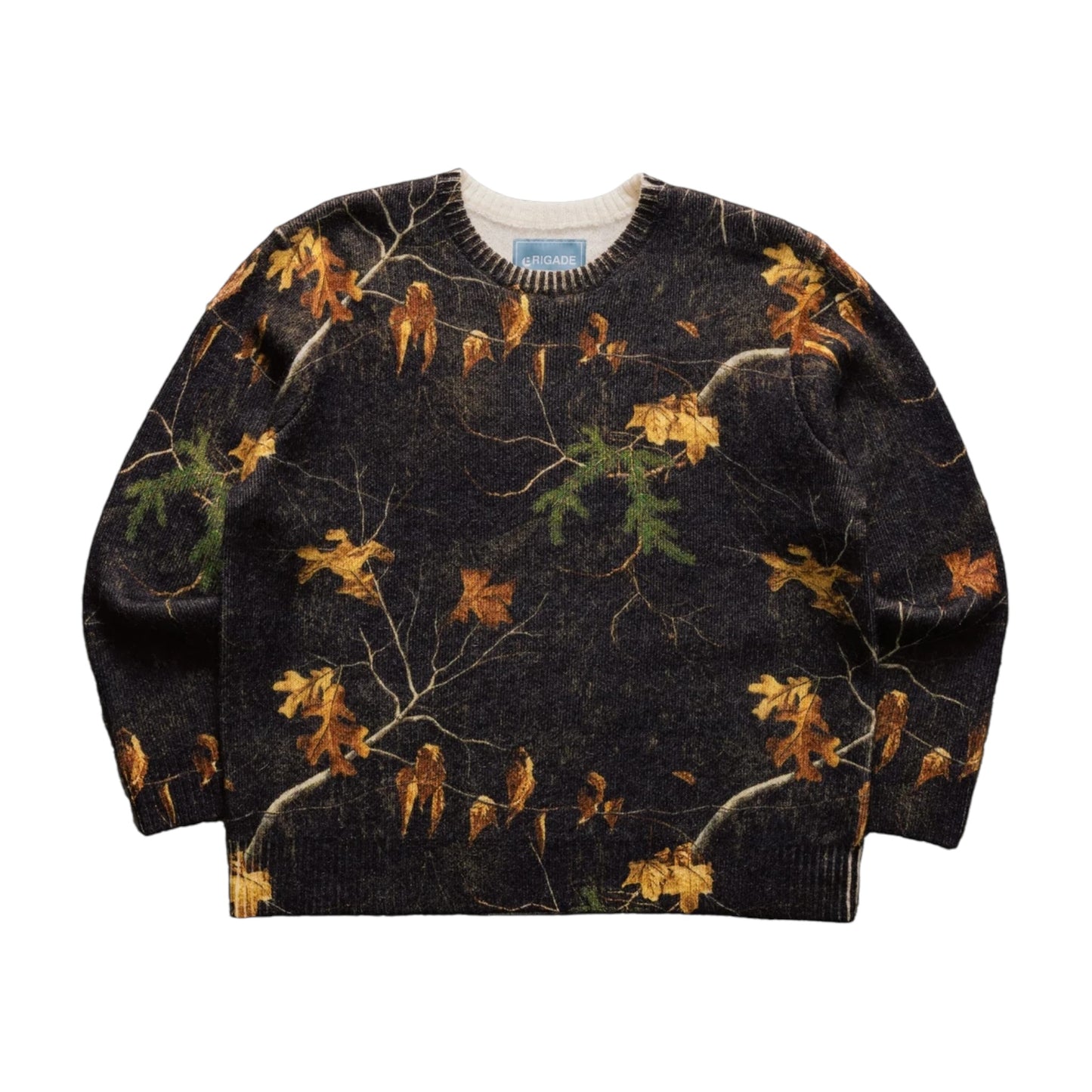 Brigade - Tree Camo Mohair Sweater