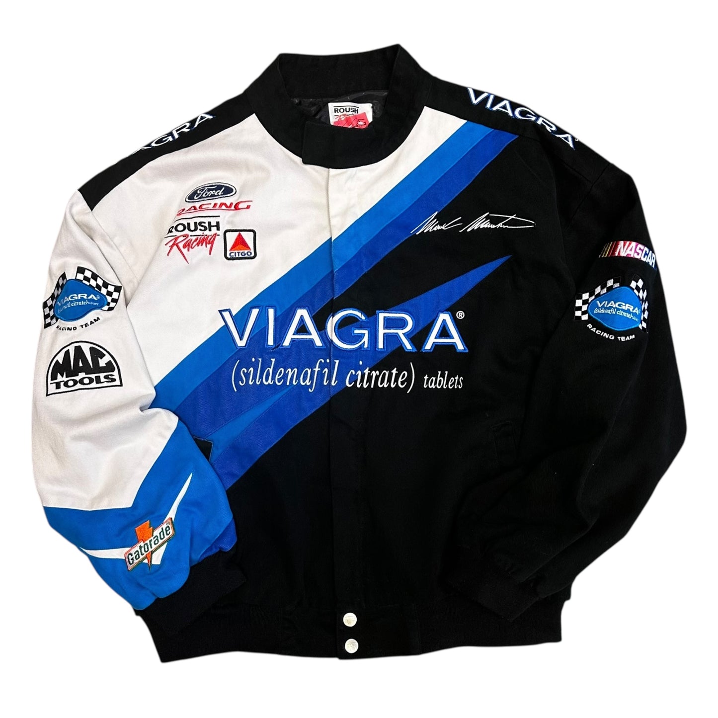 Vintage Roush Racing Viagra Ford Racing Jacket
