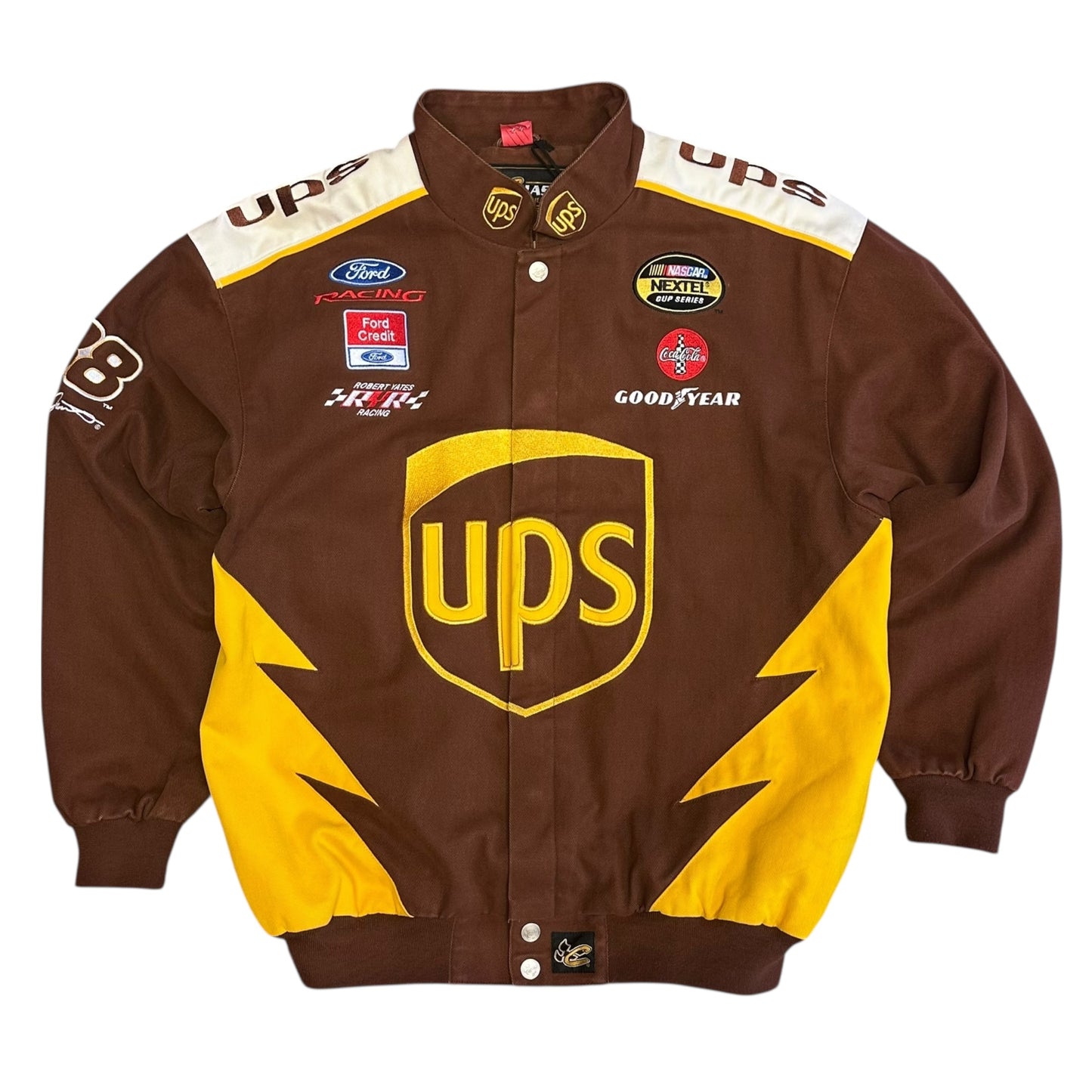 Y2K Dale Jr. UPS Chase Authentic Nascar Jacket