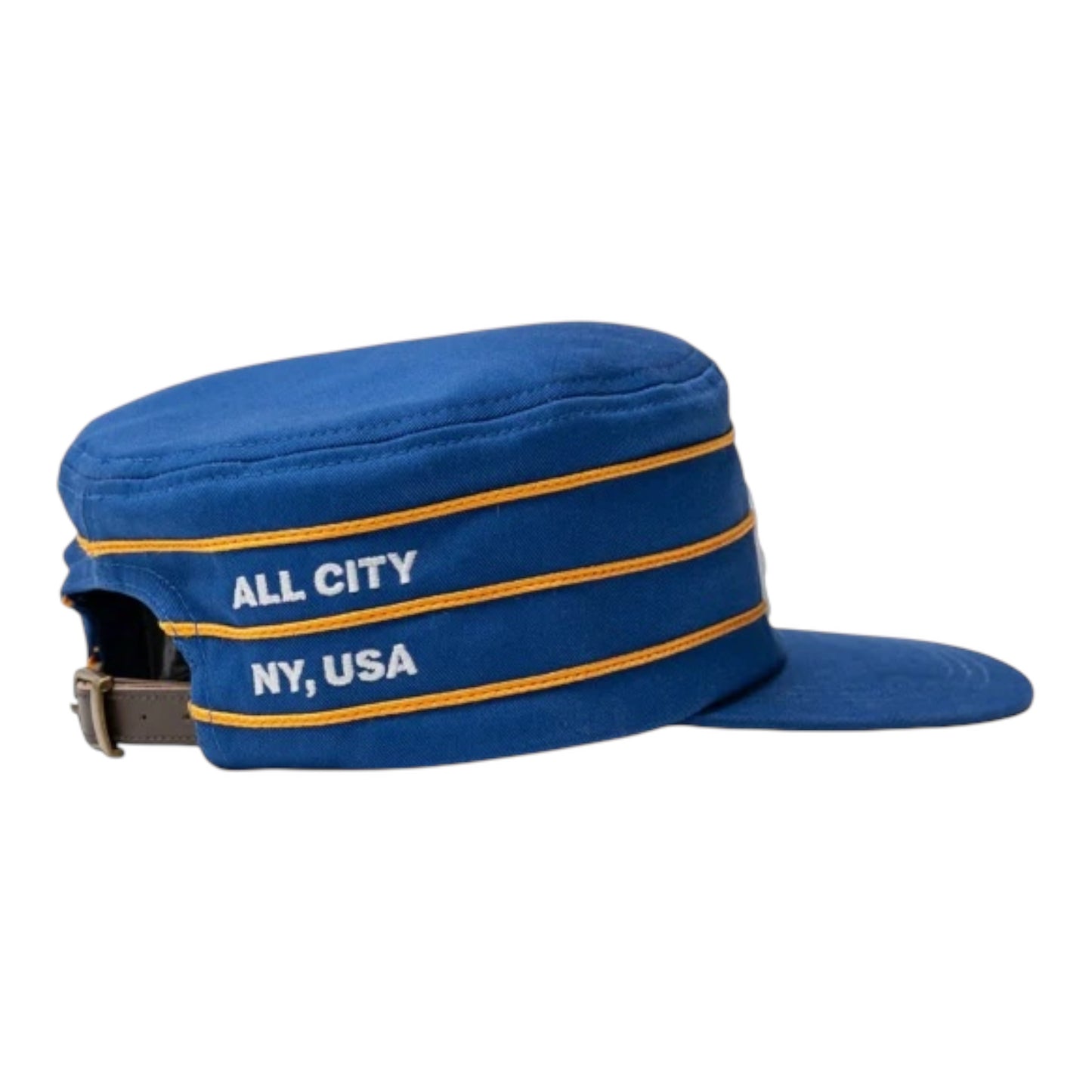 Brigade - Script Pillbox Hat (Blue/Orange)