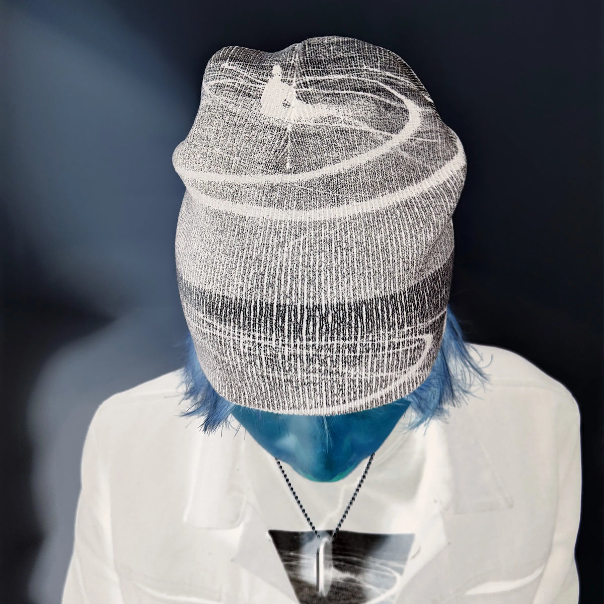 eforenything - Invert Circles Beanie (White)