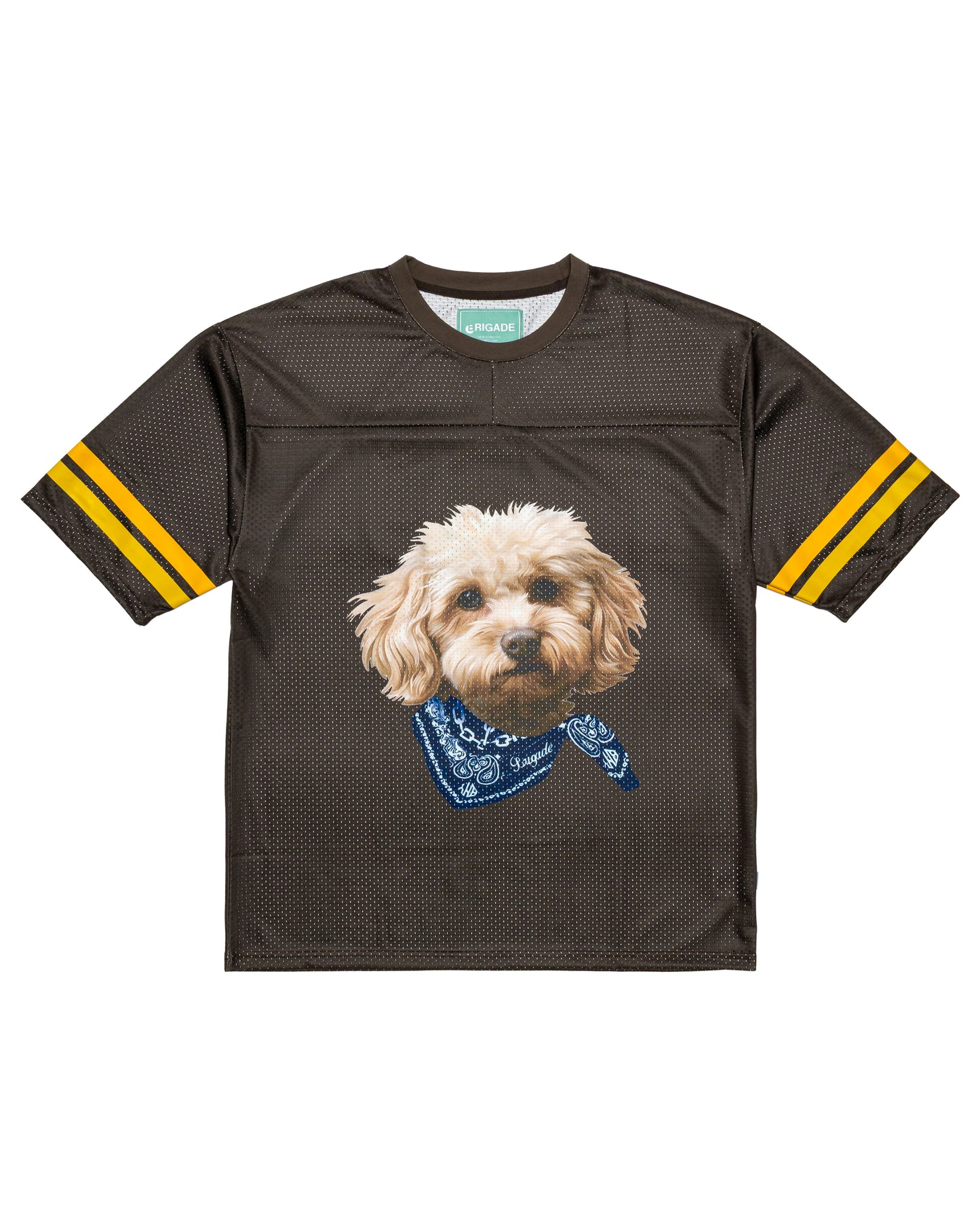 Brigade - Theo Football Jersey (Brown)