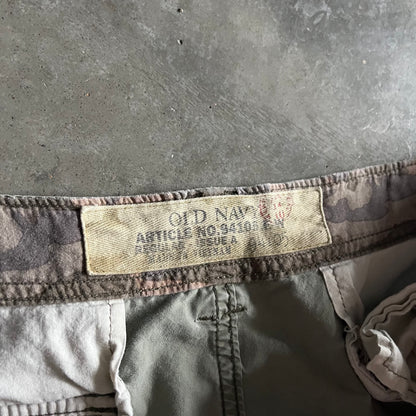 Y2K Old Navy Light Olive Cargo Pants