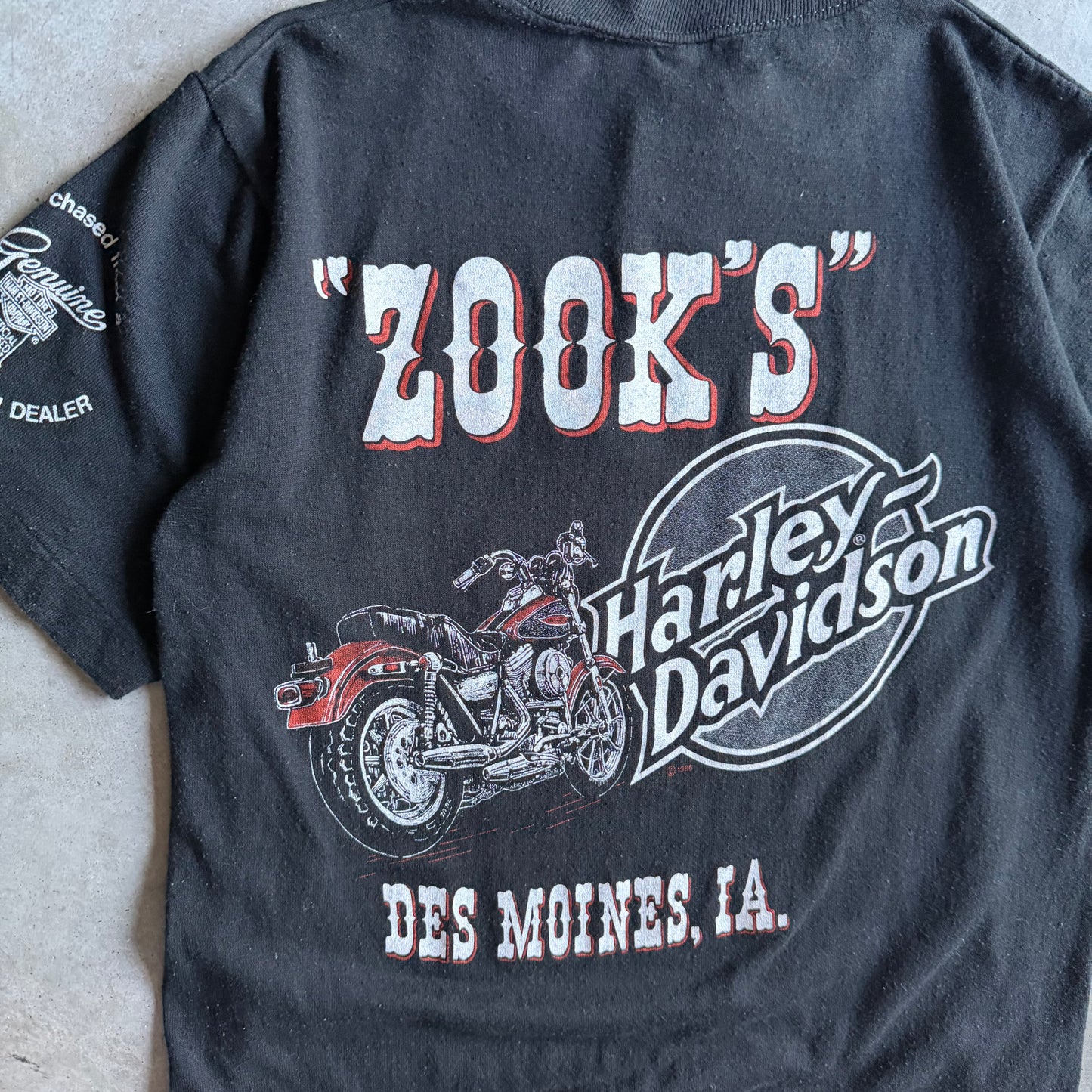 Vintage Harley Davidson “The Legend Takes Wing” Tee