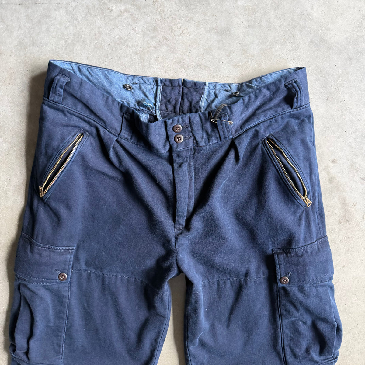 Polo Ralph Lauren Navy Tactical Military Cargo Pants