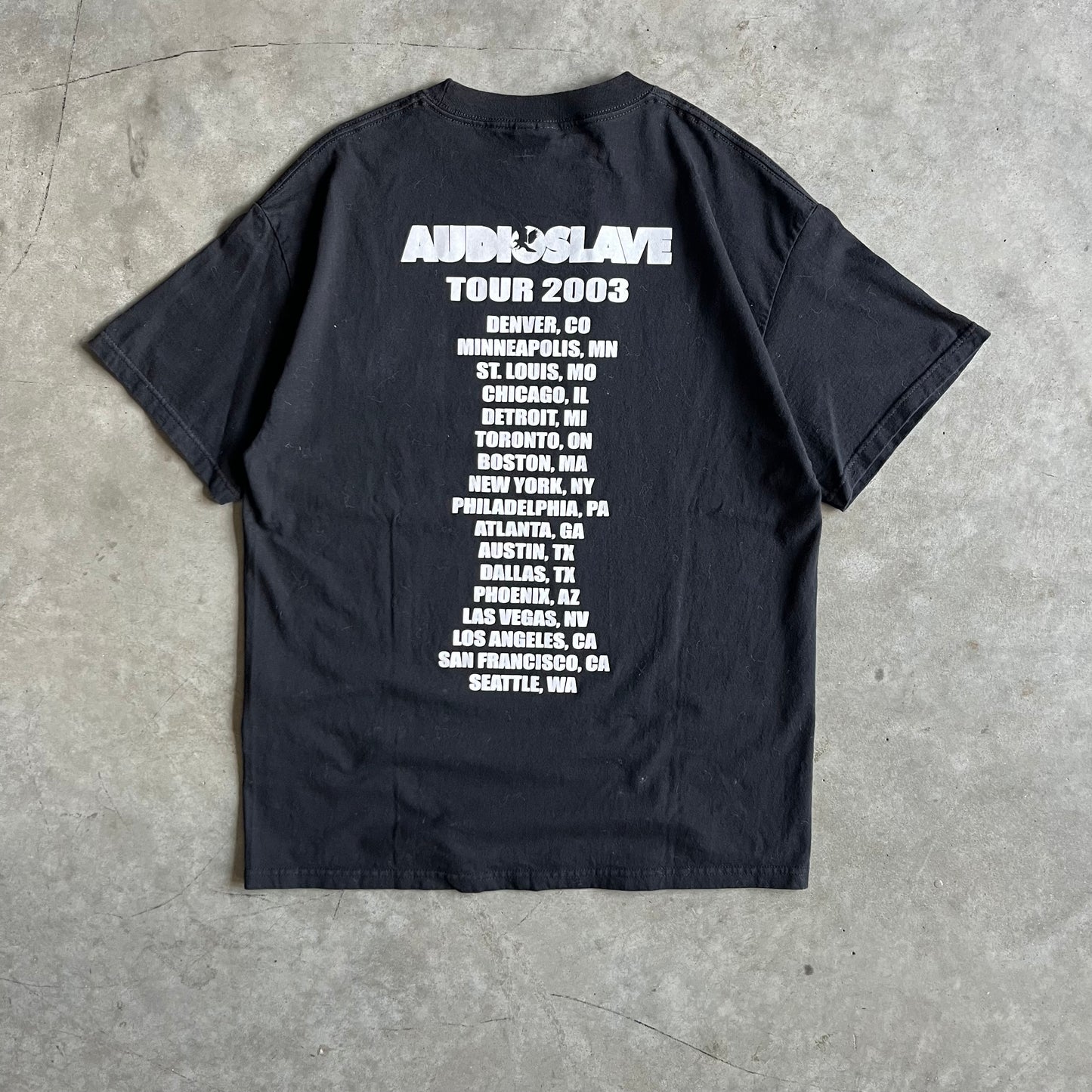 Vintage Audioslave 2003 Tour T Shirt