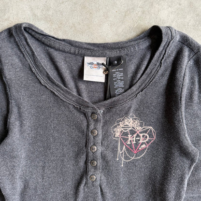 Vintage Women’s Harley Davidson Lace Sleeve L/S