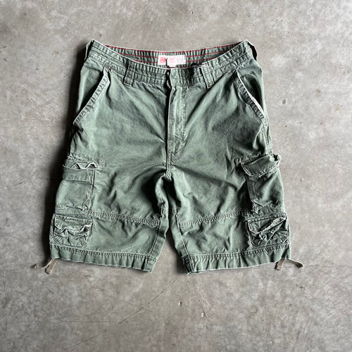 Vintage Mossimo Cargo Supply Green Cargo Shorts