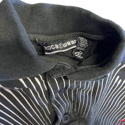 Y2K Rocawear Graphic Polo Shirt