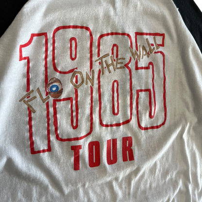 Vintage AC/DC 1985 FLEYE Tour Raglan T Shirt