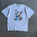 Vintage “Butterfly Kisses” Butterflies & Flowers Tee