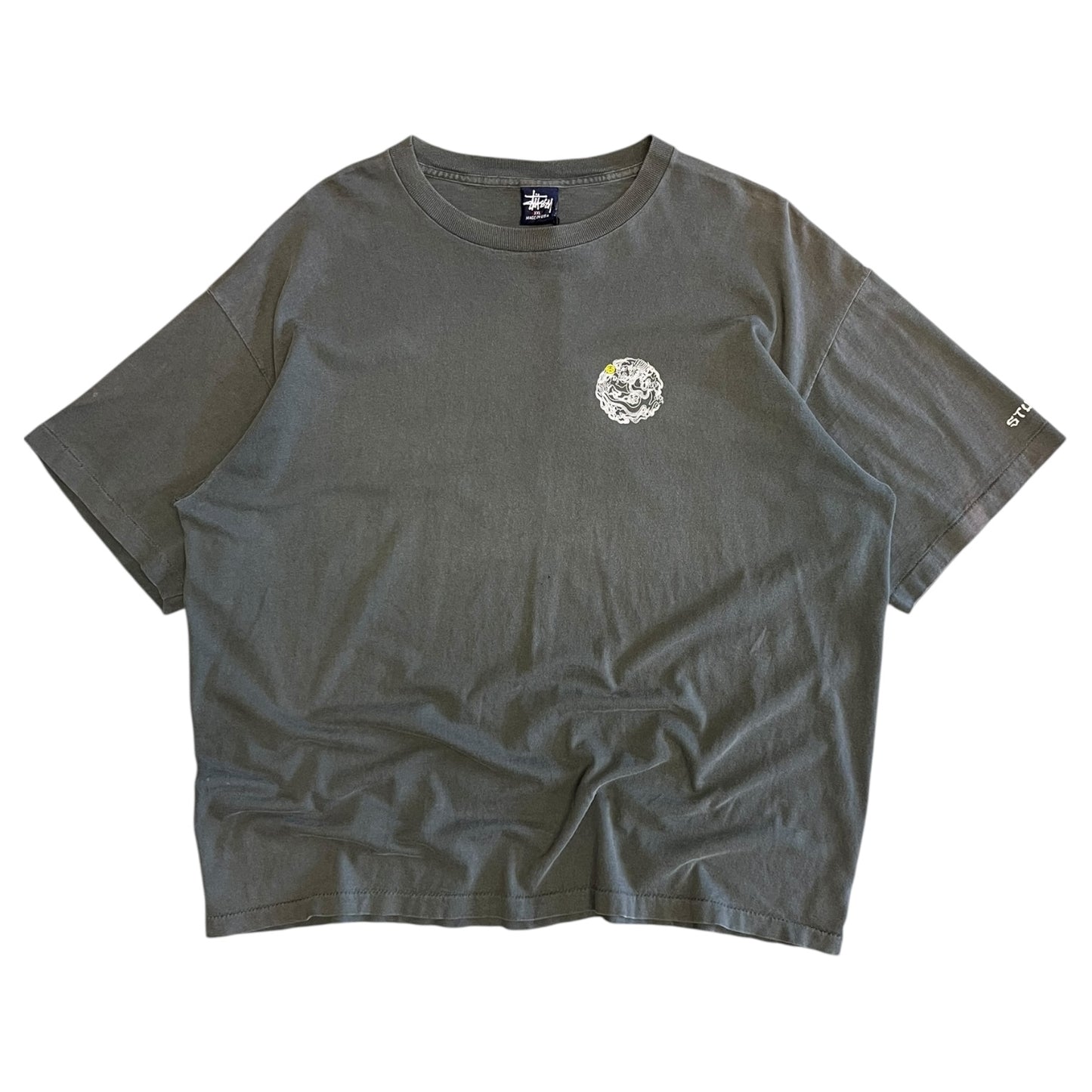 Vintage Stussy Circle Dragon Tee