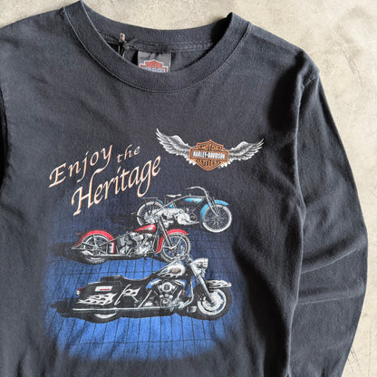 Y2K Harley Davidson ‘Enjoy The Heritage’ Longsleeve T Shirt