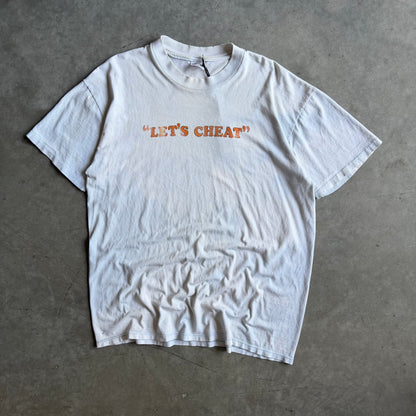 Vintage NOS Energy “Let’s Cheat” Gag Tee
