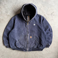 Carhartt ‘J25 MDT’ Thermal Lined Navy Blue Active Jacket w/ Embroidery