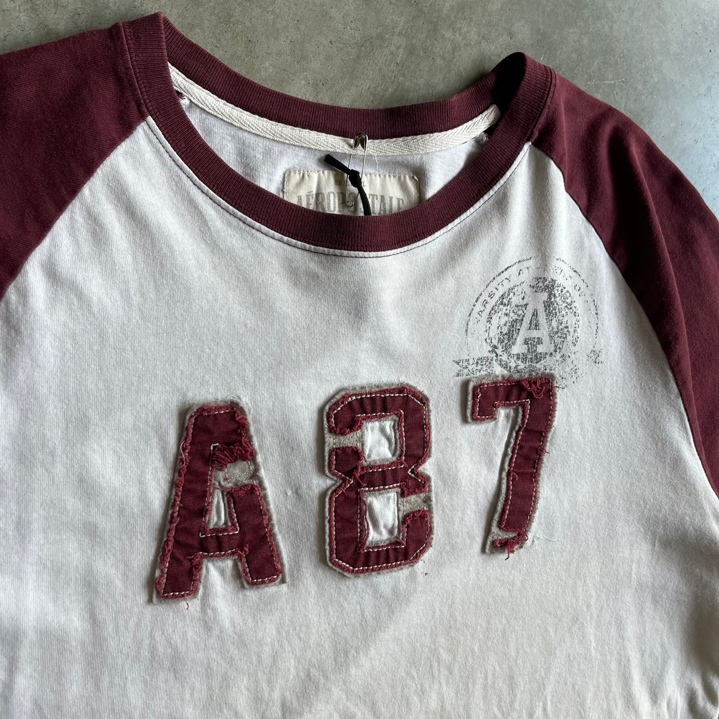 Y2K Aeropostale ‘A87’ Ringer Tee