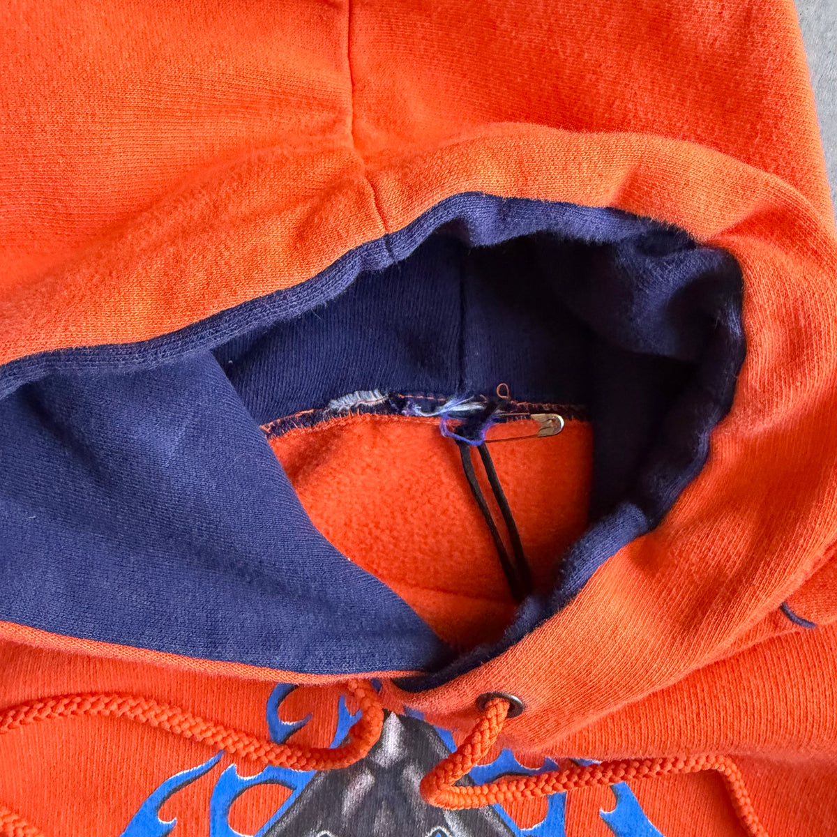 Vintage Choppers 04’ Bike Week Orange Hoodie