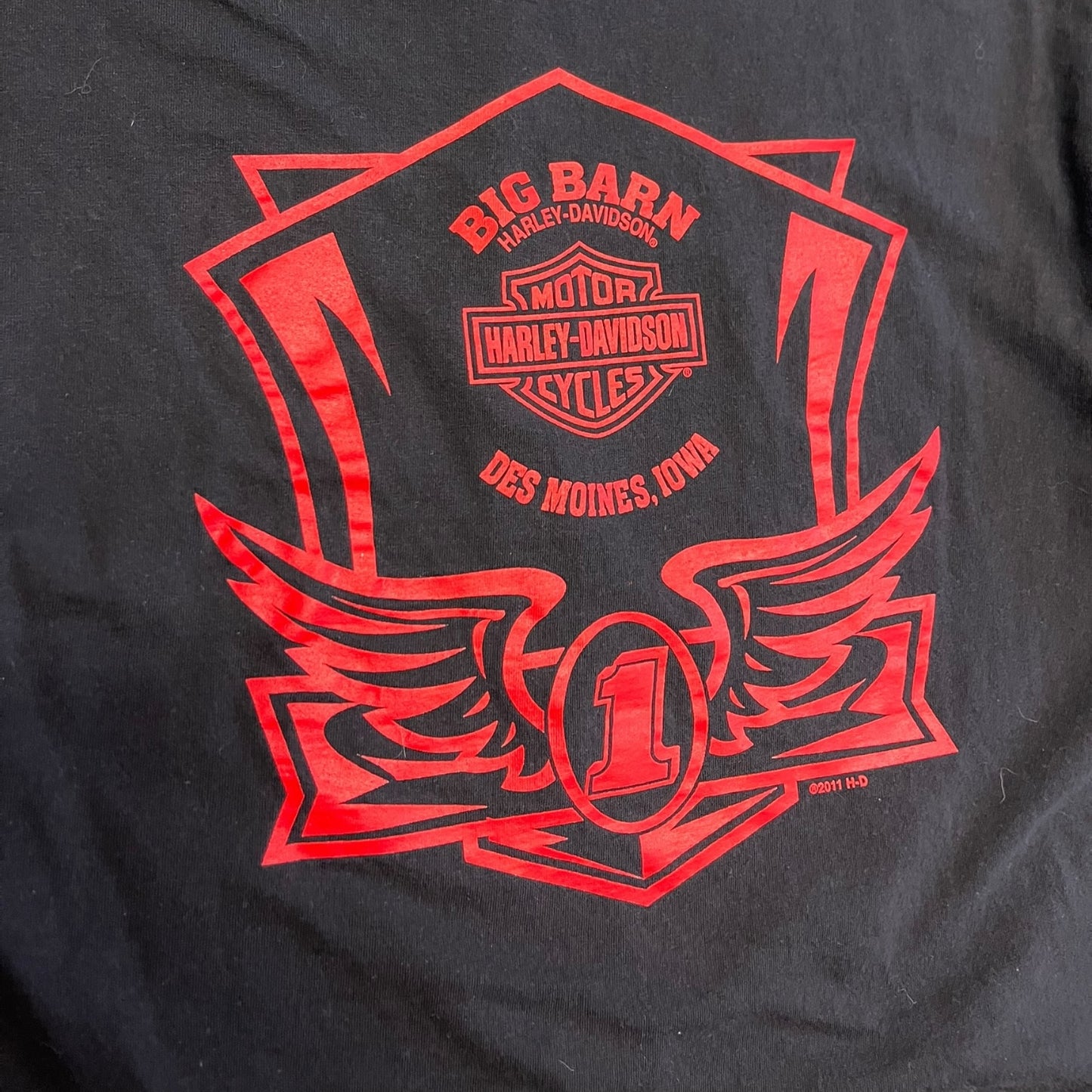 Y2K Light It Up Harley Davidson Tee