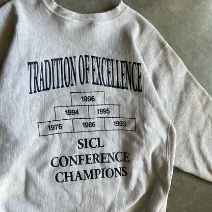 Vintage Belle Plaine Wrestling Champion Reverse Weave