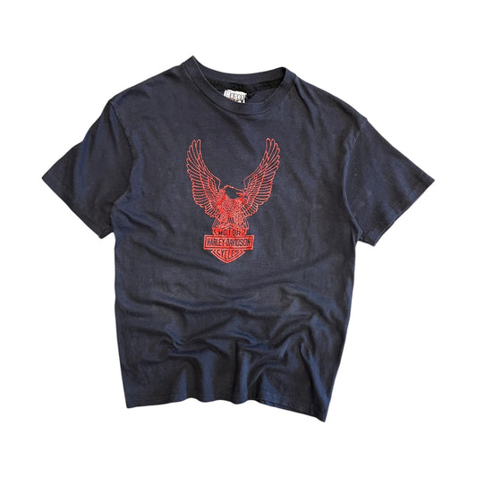 Vintage 70s Harley Davidson Eagle Emblem Tee