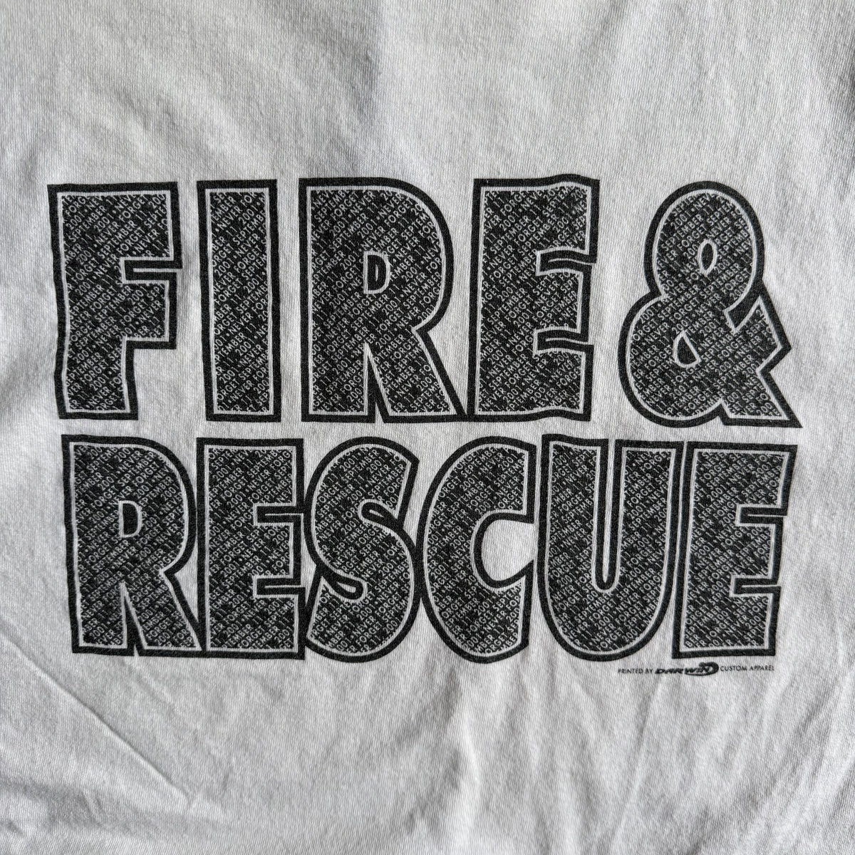 Vintage Firemen’s Stairway To Heaven 9/11 Tee