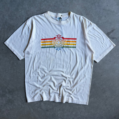 Vintage Iowa Methodist School Of Nursing Rainbow Logo Tee
