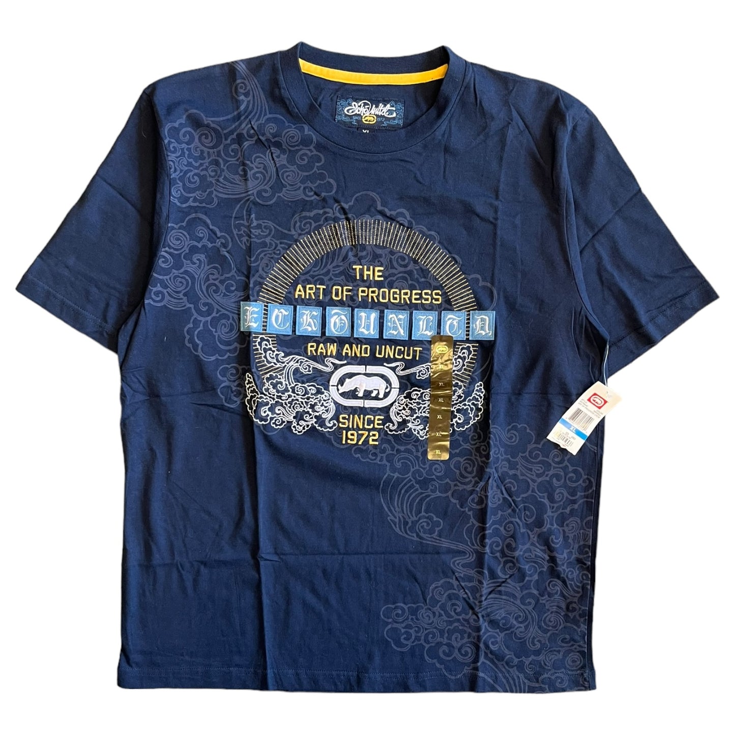 Y2K NWT Ecko Union Embroidered Graphic Tee