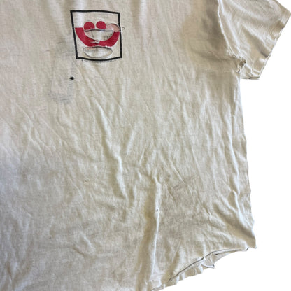 Vintage Summerfest Smiley Face Mega Distressed Thrashed Tee