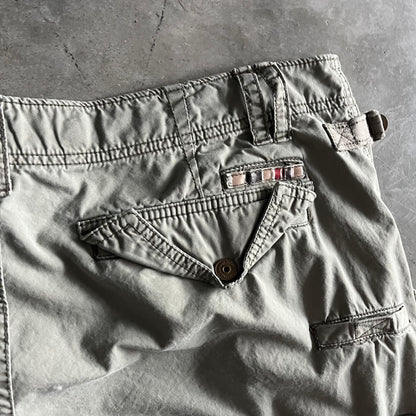 Y2K Old Navy Light Olive Cargo Pants