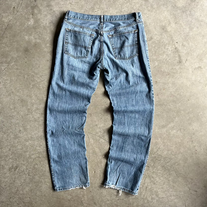 Y2K Urban Pipeline Relaxed Slub Jeans