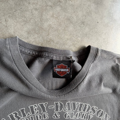 Vintage Harley Davidson “Pride & Glory” Military Motorcycle Tee