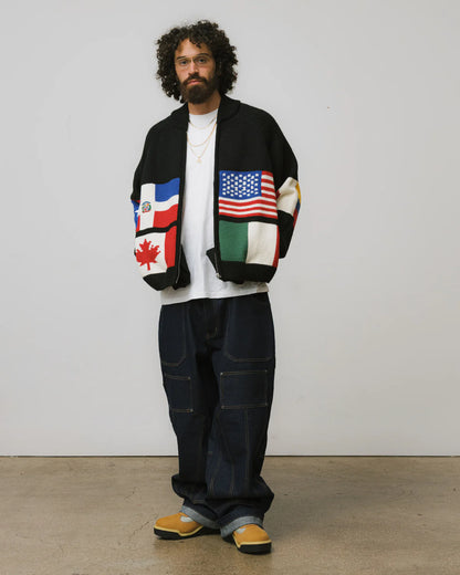 Brigade - Bandera Knit Bomber (Black)